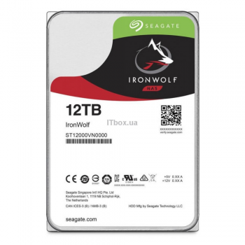 Жорсткий диск 12 ТБ Seagate ST12000VN0008