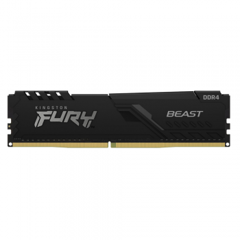Пам'ять DDR4 8GB/3200 Kingston Fury Beast Black (KF432C16BB/8) XMP 2.0 CL16 1,35 B 99 міс.