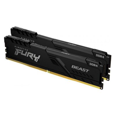 Пам'ять DDR4 2x32GB/3600 Kingston Fury Beast Black (KF436C18BBK2/64)