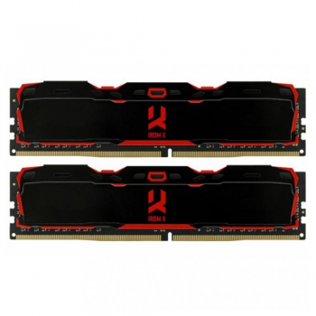 Пам'ять DDR4 16GB (2X8GB) 3200 MHz IRDM X Black GoodRAM IR-X3200D464L16SA/16GDC