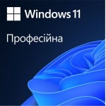 Операційна система Microsoft Windows 11 Professional 64Bit Ukrainian 1ПК DSP OEI DVD (FQC-10557)