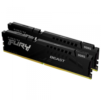 Пам'ять 32Gb DDR5 5200MHz Fury Beast (2x16) KF552C40BBK2-32 Kingston