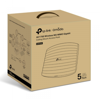 Wi Fi підсилювач Wi-Fi TP-Link EAP245-5-PACK (EAP245-5-PACK)