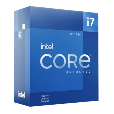 Процесор Core™ i7 12700KF (BX8071512700KF) s1700, 12 ядер, 20 потоків, 3.6 GHz, 5.0 GHz, TDP - 125W, 7nm, Кеш-пам'ять - 25 MB Intel Smart Cache, L2: 12MB, немає, Alder Lake, BOX