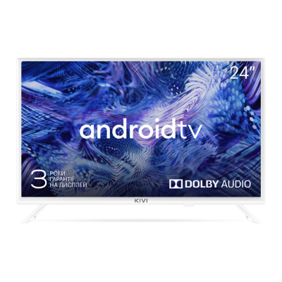 Телевізор Kivi 24H750NW Smart TV на базі Android TV