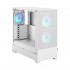 Корпус без БЖ Pop Air RGB білий c заг. склом Pop Air RGB White TG ClearTint Fractal Design (FD-C-POR1A-01)