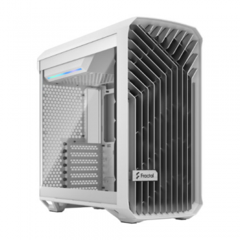 Корпус без БЖ Torrent Compact Білий c заг. скл ом Torrent Compact White TG Fractal Design (FD-C-TOR1C-03)