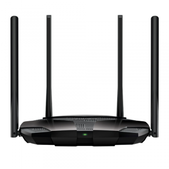 Роутер Mercusys MR80X Wi-Fi 6 AX3000 SMART CONNECT 2402 Мбіт/с (5 ГГц) + 574 Мбіт/с (2,4 ГГц) 