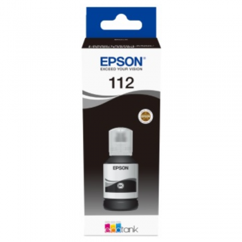 Чорнило 112 EcoTank Pigment Black ink Epson (C13T06C14A)