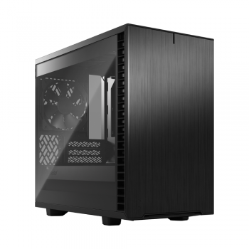 Корпус без БЖ Define 7 Nano Чорний c заг. скло м Define 7 Nano - Black TG Light Fractal Design (FD-C-DEF7N-02)
