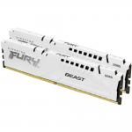Пам'ять 64GB DDR5 6000MHz FURY Beast White EXPO (2x32) KF560C36BWEK2-64 Kingston