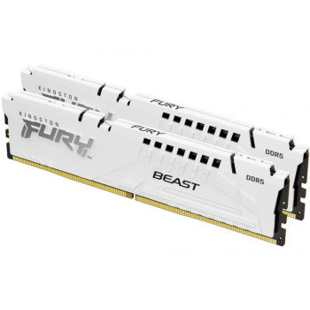 Пам'ять 64GB DDR5 6000MHz FURY Beast White EXPO (2x32) KF560C36BWEK2-64 Kingston