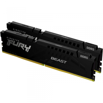 Пам'ять 64GB DDR5 5600MHz FURY Beast Black EXPO (2x32) KF556C36BBEK2-64 Kingston