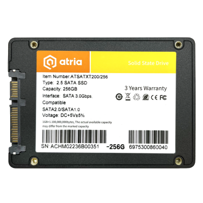 SSD 2.5" 256GB XT200 G2 SATA 3.0 ATSATXT200/256 ATRIA
