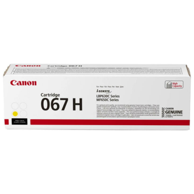 Картридж Canon 067H Yellow (2.35K) (5103C002AA)