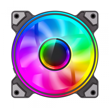 Вентилятор GAMEMAX Dual Ring Infinity BK