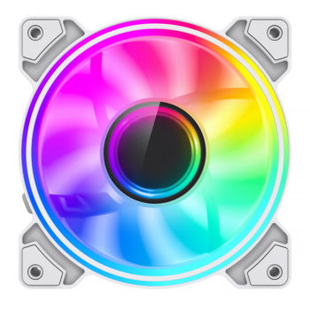 Вентилятор GAMEMAX Dual Ring Infinity WH