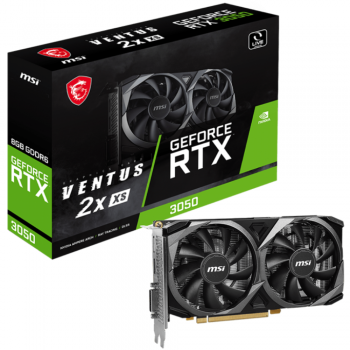 Відеокарта MSI RTX 3050 VENTUS 2X XS 8G