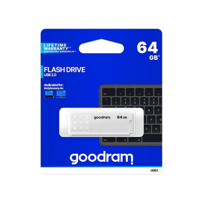 USB флеш 64GB GOODRAM UME2 White (UME2-0640W0R11)