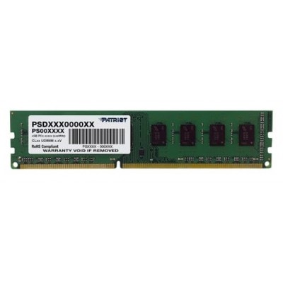 Пам'ять DDR3 4GB 1600 MHz Patriot (PSD34G16002) 1600 MHz, CL9, 1.7V