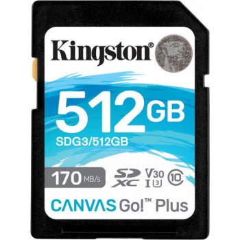 Карта пам'яті Kingston SDG3/512GB