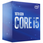 Процесор Core™ i5 10400F (BX8070110400F) s1200, 6 ядер, потоков 12.,  2.9GHz, 4.3GHz, нет, 12Mb, 14nm, 65W, BOX BX8070110400F