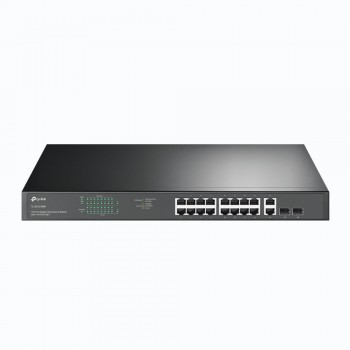 Комутатор TP-Link TL-SG1218MP (16xGE PoE+, 2xGE, 2xGE/SFP, PoE Max 250W)