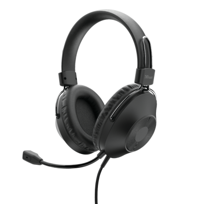 Навушники Trust Ozo Over-Ear USB Headset Black (24132)