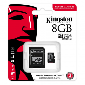 Карта пам'яті 8GB microSDHC class 10 UHS-I V30 A1 Kingston (SDCIT2/8GB)