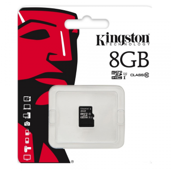 Карта пам'яті 8GB microSDHC class 10 UHS-I V30 A1 Kingston (SDCIT2/8GBSP)