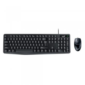 Комплект (клавіатура, миша) Genius KM-170 Black Ukr (31330006409)