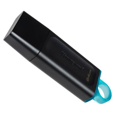флеш USB 2x64GB DT Exodia Black+Blue USB 3.2 Kingston (DTX/64GB-2P)