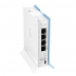 Роутер Mikrotik RB941-2ND-TC Atheros QCA9531 650 MHz 32 MB DDR 4 × 10/100 Mbit/s 2,4 ГГц 300 Мбит/с 2×всенаправленные антенны, MIMO1×1 1,5 дБи PoE не поддерживается