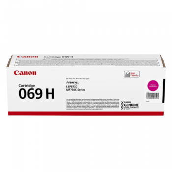 Картридж Canon 069H Magenta(5.5K) (5096C002AA)