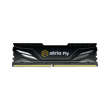 Пам'ять ATRIA 8Gb DDR4 3200MHz Atria Fly Black CL18  UAT43200CL18B/8 36 міс. З радіаторами