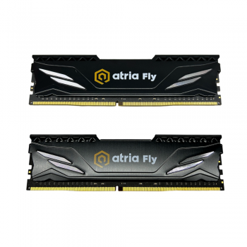 Пам'ять ATRIA 32Gb DDR4 3200MHz Atria Fly Black (2x16) UAT43200CL18BK2/32