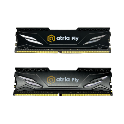 Пам'ять ATRIA 32Gb DDR4 3200MHz Atria Fly Black (2x16) UAT43200CL18BK2/32