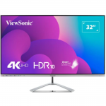 Монітор Viewsonic VX3276-4K-MHD ; Диагональ дисплея - 31.5", Тип матрицы - MVA, Максимальное разрешение экрана - 3840 x 2160, Частота обновления экран