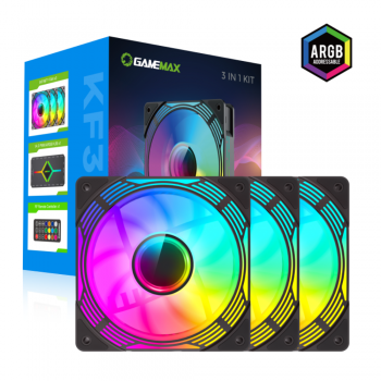 Вентилятор GAMEMAX KF300 BK