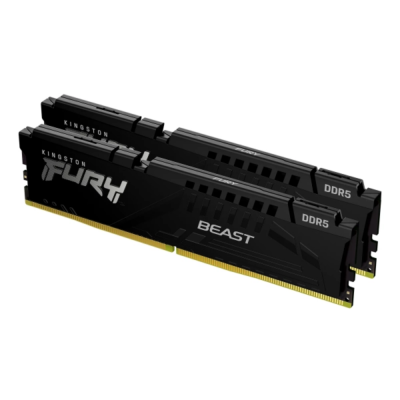 Пам'ять 64Gb DDR5 6000MHz Fury Black Beast 2x32 KF560C40BBK2-64 Kingston