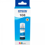 Контейнер з чорнилом Epson 108 EcoTank L8050/L18050 cyan (C13T09C24A)