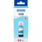 Контейнер з чорнилом Epson 108 EcoTank L8050/L18050 light cyan (C13T09C54A)