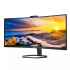Монітор 34" Philips 34E1C5600HE, WQHD, VA, sRGB 123,24%, 100Гц, 1мс, HDMI, DP, USB-C, webcam, HAS, кол