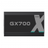 Блок живлення GAMEMAX (GX-700) 700W, 80 Gold , Smart fan 120mm OTP / OVP / UVP/ SIP / OCP/ OLP/ OPP/ SCP GX-700