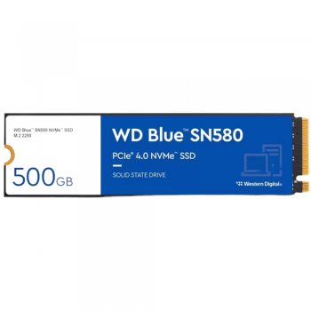 SSD M.2 2280 500GB SN580 Blue Western Digital WDS500G3B0E