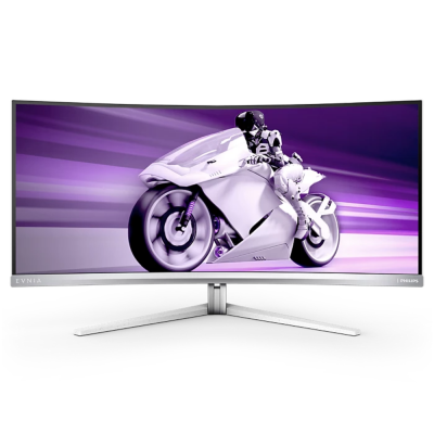Монітор 34" Philips 34M2C8600, QD-OLED WQHD, вигнутий, 175Hz, 0.1ms, 2хHDMI, DP, USB-C, USB-hub, HAS