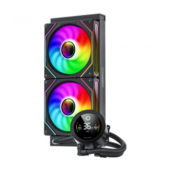 Кулер універсальний GAMEMAX IceBurg 240 Digital BK