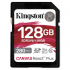 Карта пам'яті SD 128GB SDXC Canvas React Plus SDXC UH S-II 280R/100W U3 V60 SDR2V6/128GB Kingston (SDR2V6/128GB)