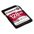 Карта пам'яті SD 128GB SDXC Canvas React Plus SDXC UH S-II 280R/100W U3 V60 SDR2V6/128GB Kingston (SDR2V6/128GB)