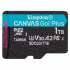 Карта пам`яті MicroSDXC 1TB UHS-I/U3 Class 10 Kingston Canvas Go! Plus R170/W90MB/s (SDCG3/1TBSP)